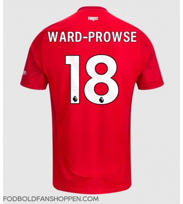 Nottingham Forest James Ward-Prowse #18 Hjemmebanetrøje 2024-25 Kortærmet